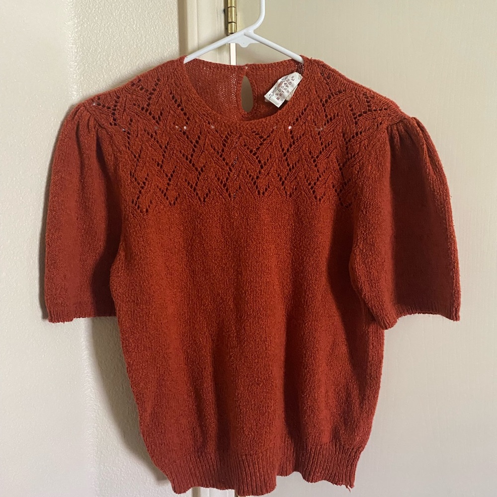 Susan Bristol Burnt Orange Work Top